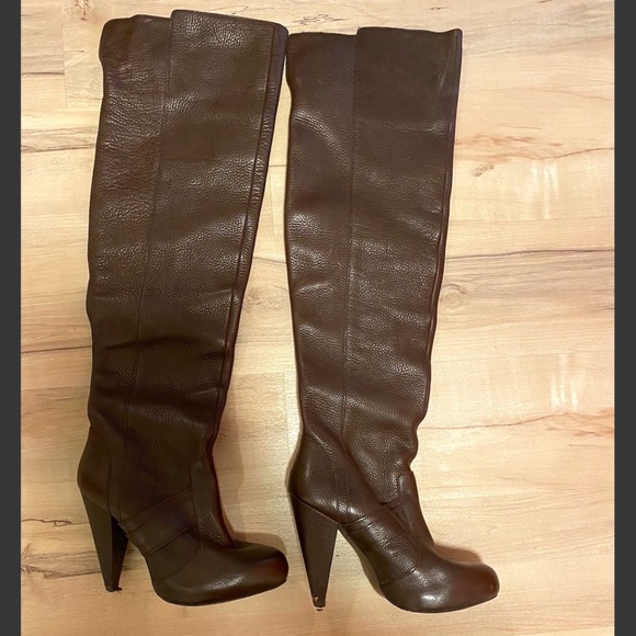 Zara Shoes Zara Over The Knee Boots Poshmark